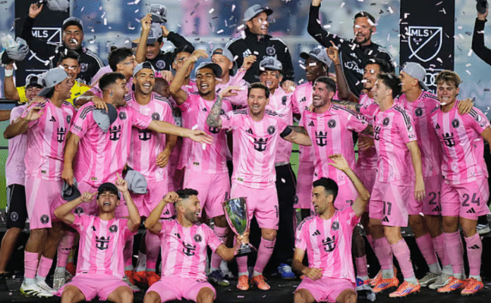 এক আর্জেন্টাইনের হ্যাটট্রিকে মেসিদের বড় জয়, প্রথমবার কাপ ফাইনালে ইন্টার মায়ামি